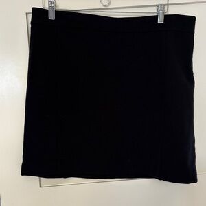 Eileen Fisher Elegant Black Mini Skirt